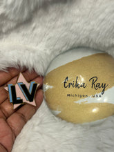 LV Metal Magnetic Brooch