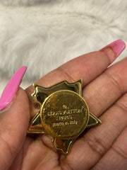 LV Metal Magnetic Brooch
