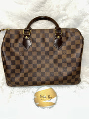 LV Damier Ebene Speedy 30