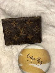 LV Monogram Business Card Case