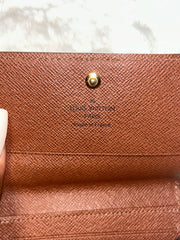 LV Monogram Business Card Case