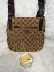 Gucci GG Canvas Messenger Bag