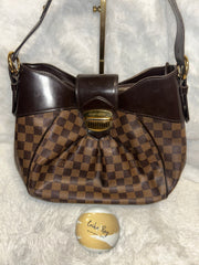 LV Damier Ebene Sistina MM