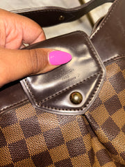 LV Damier Ebene Sistina MM