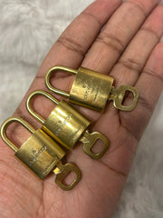 LV Gold Lock&Key Sets