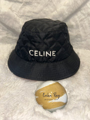 Celine Black Bucket Hat