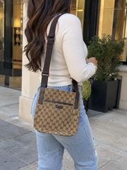 Gucci GG Canvas Messenger Bag