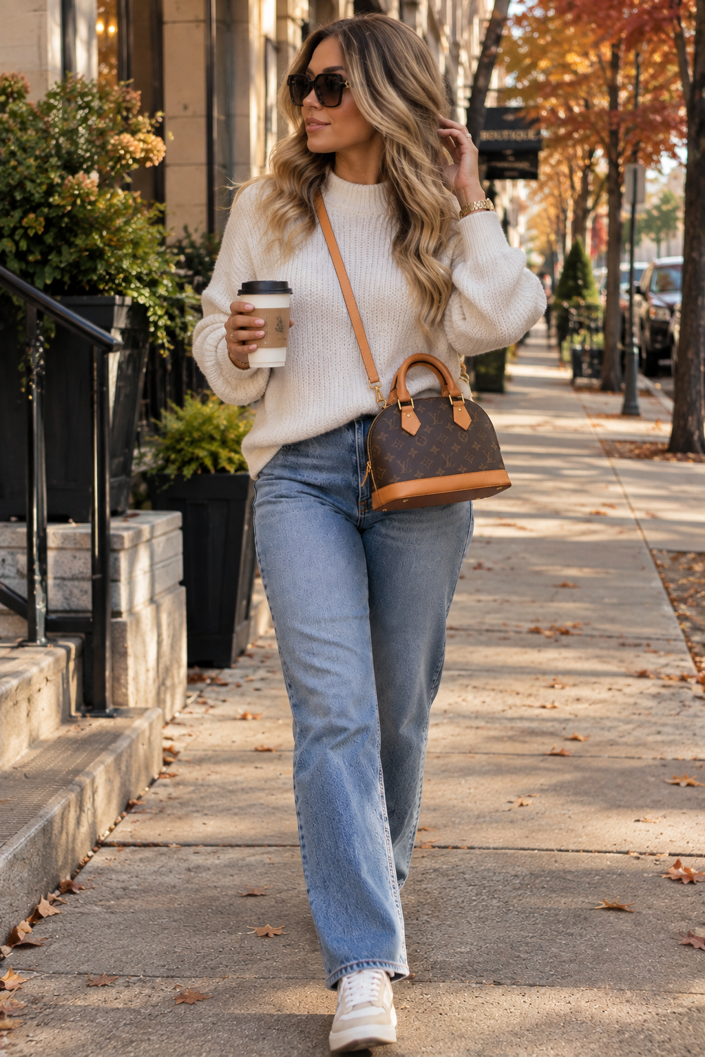 LV Monogram Alma BB