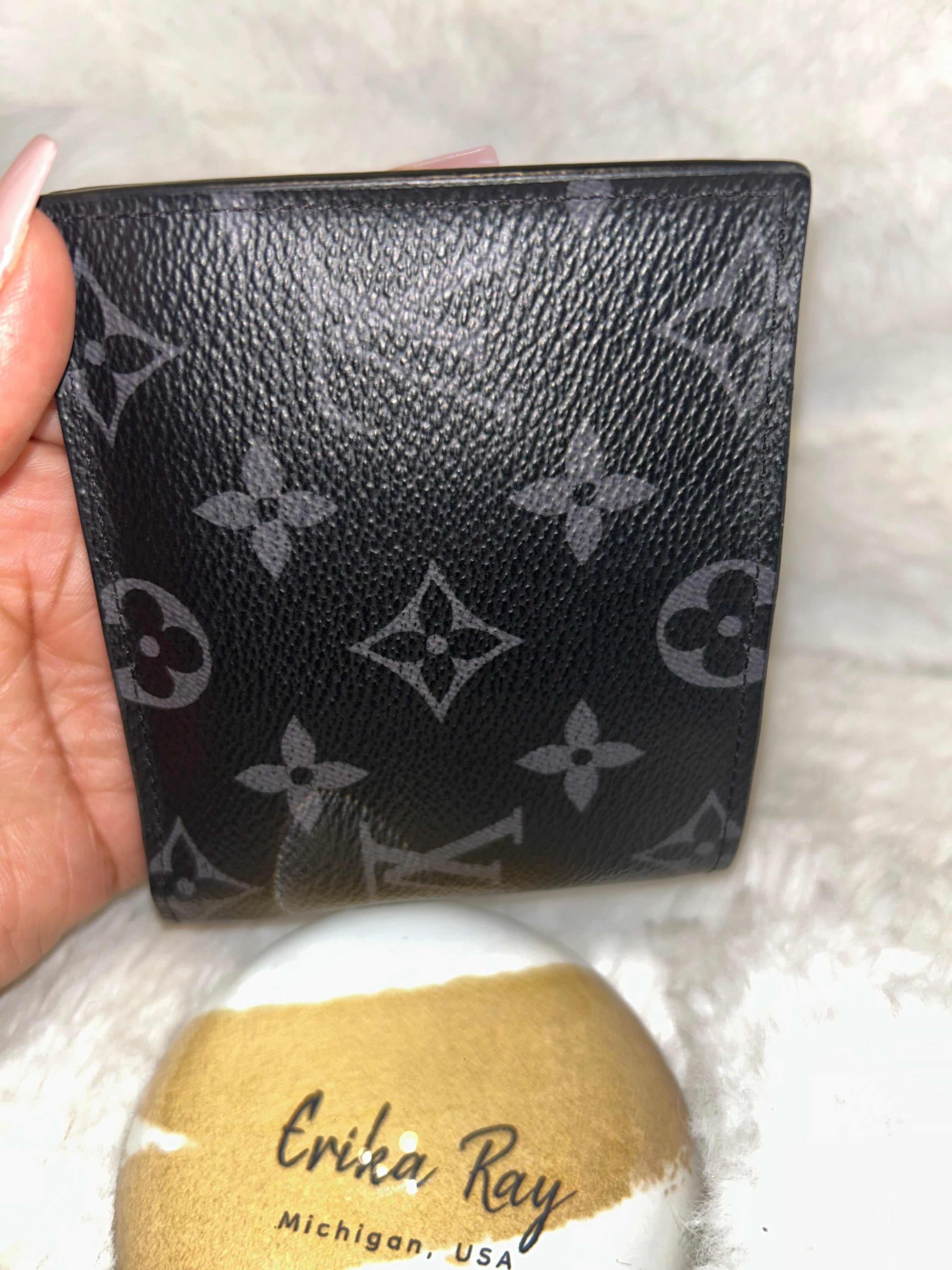 LV Eclipse Monogram Bifold Wallet