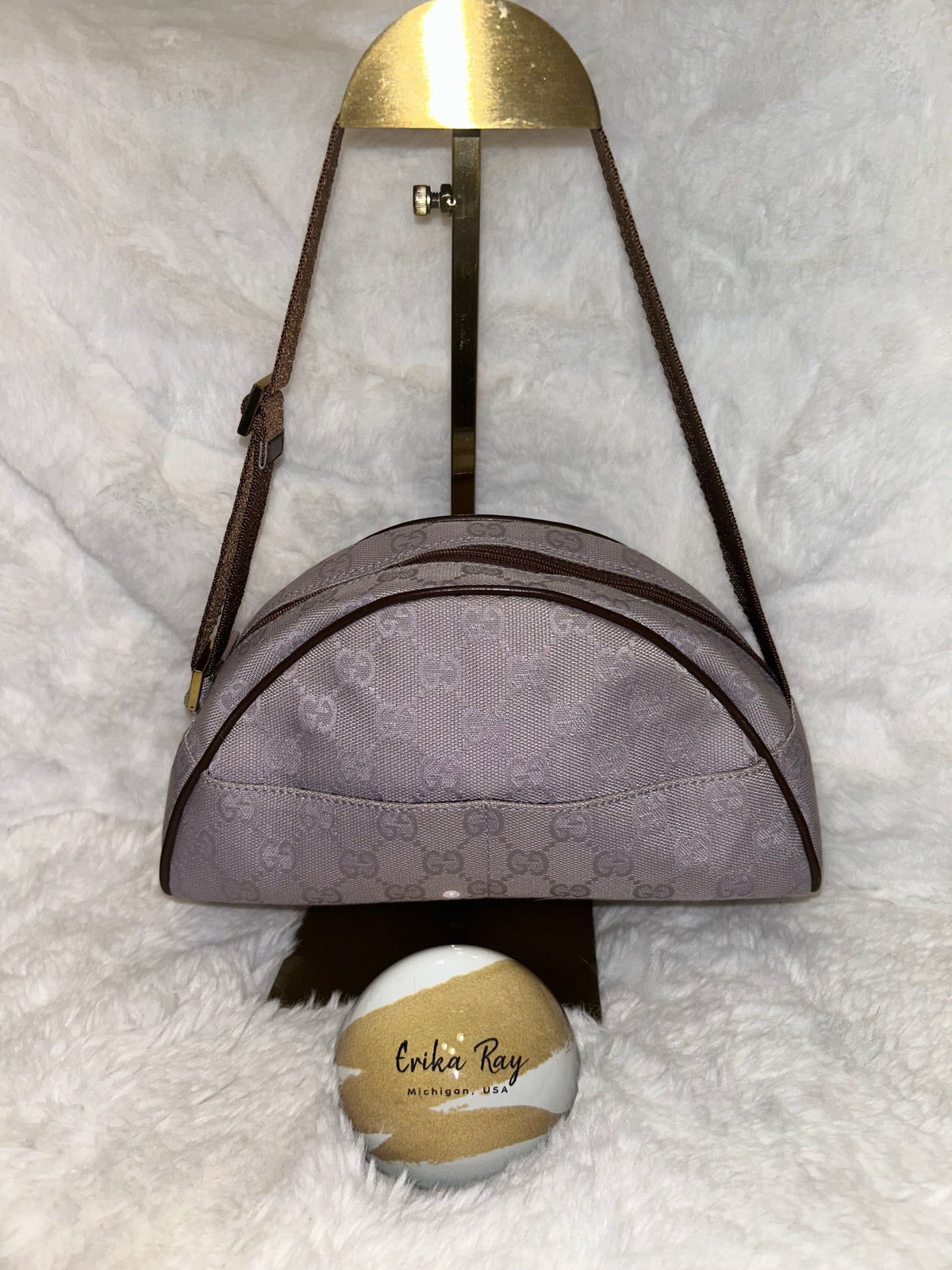 Gucci GG Half Moon Shoulder Bag