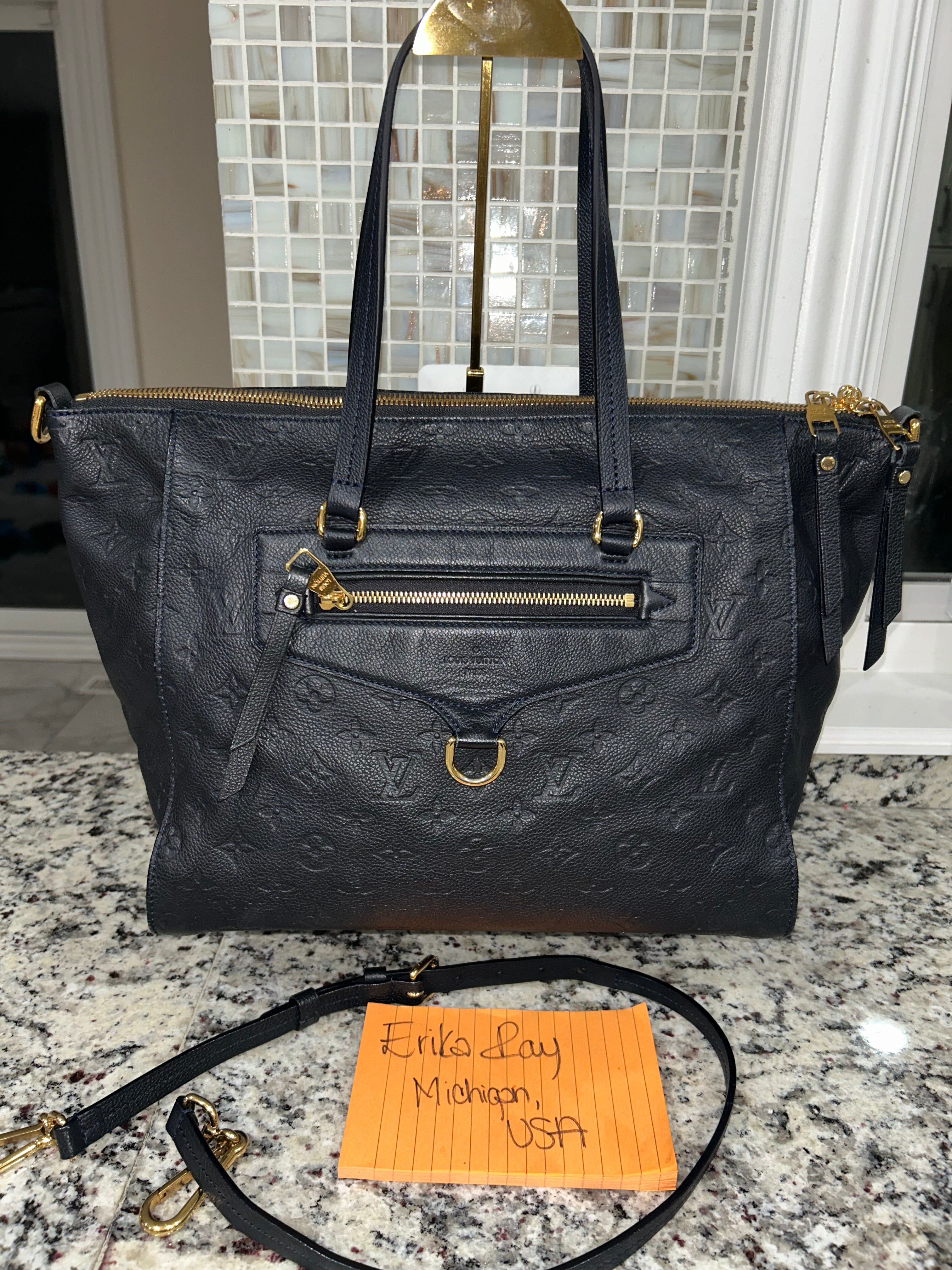 LV Lumineuse Navy Bag