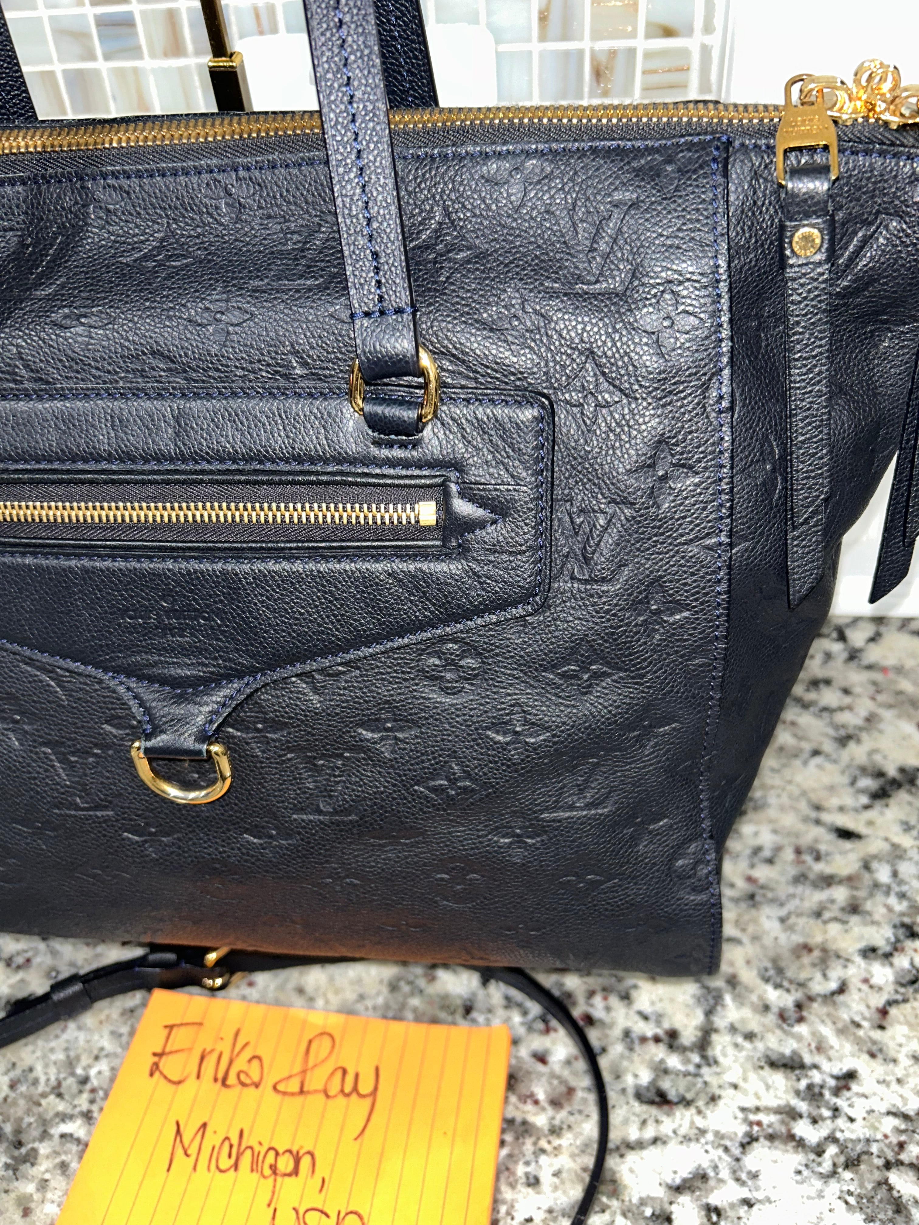 LV Lumineuse Navy Bag