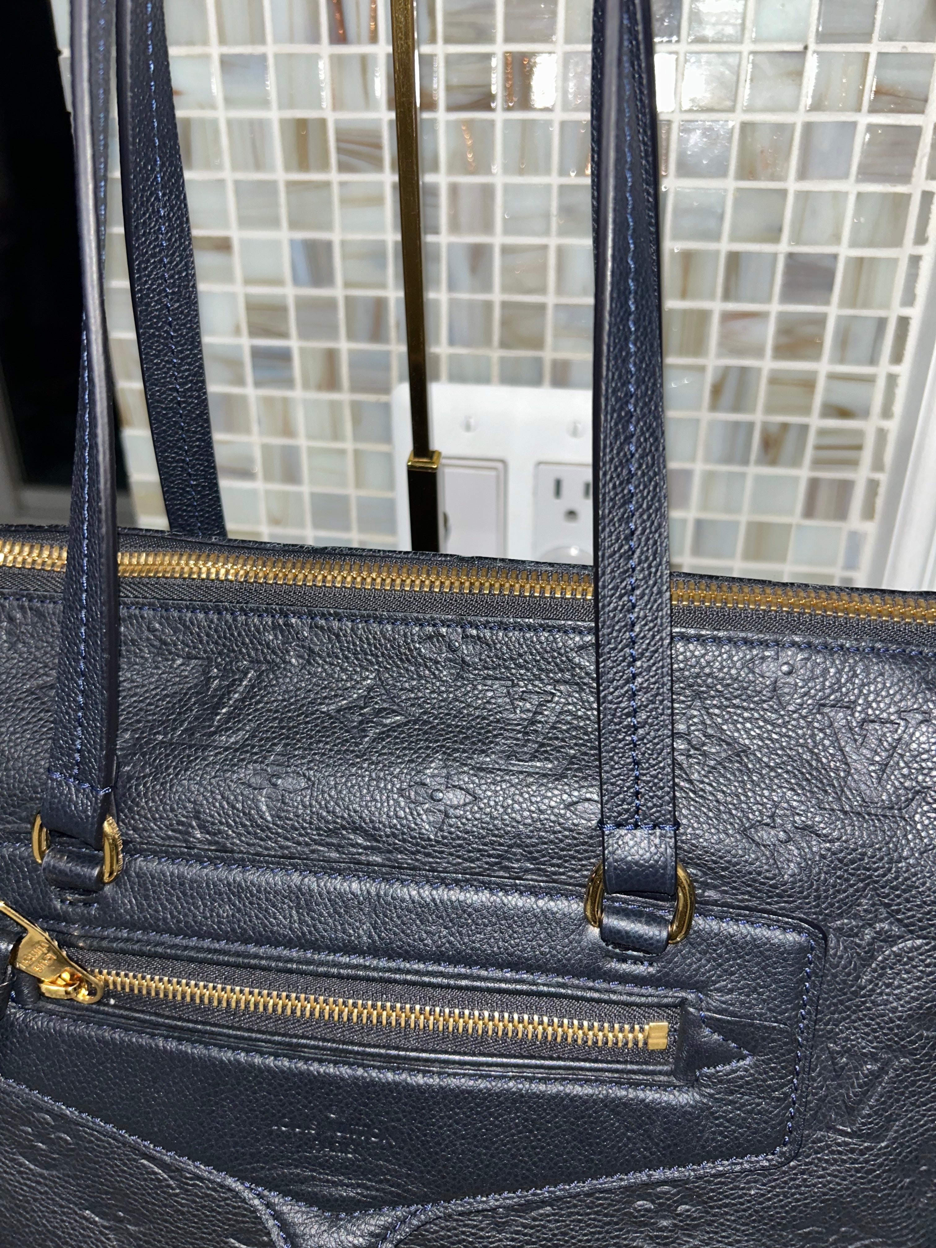LV Lumineuse Navy Bag
