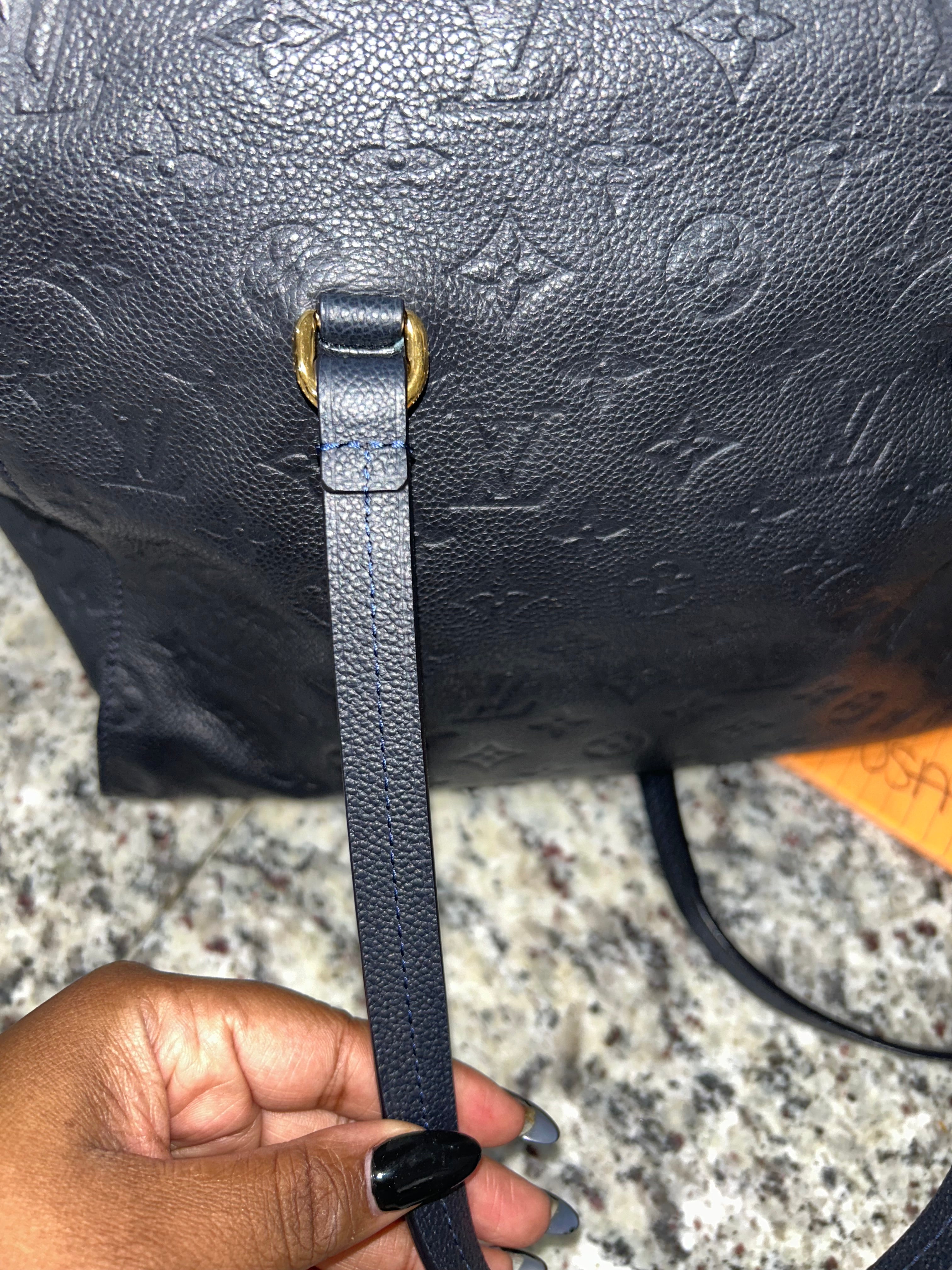 LV Lumineuse Navy Bag
