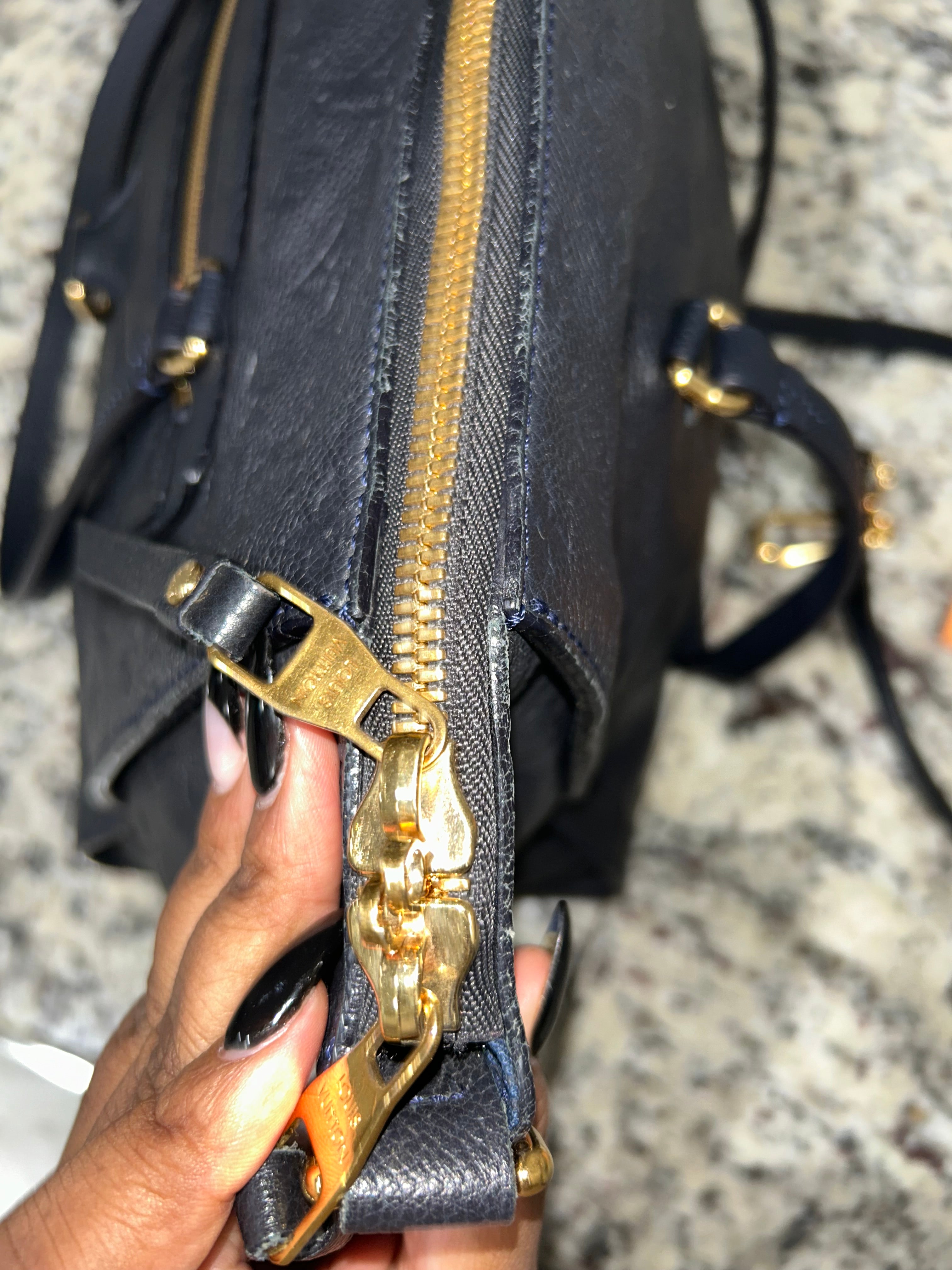 LV Lumineuse Navy Bag