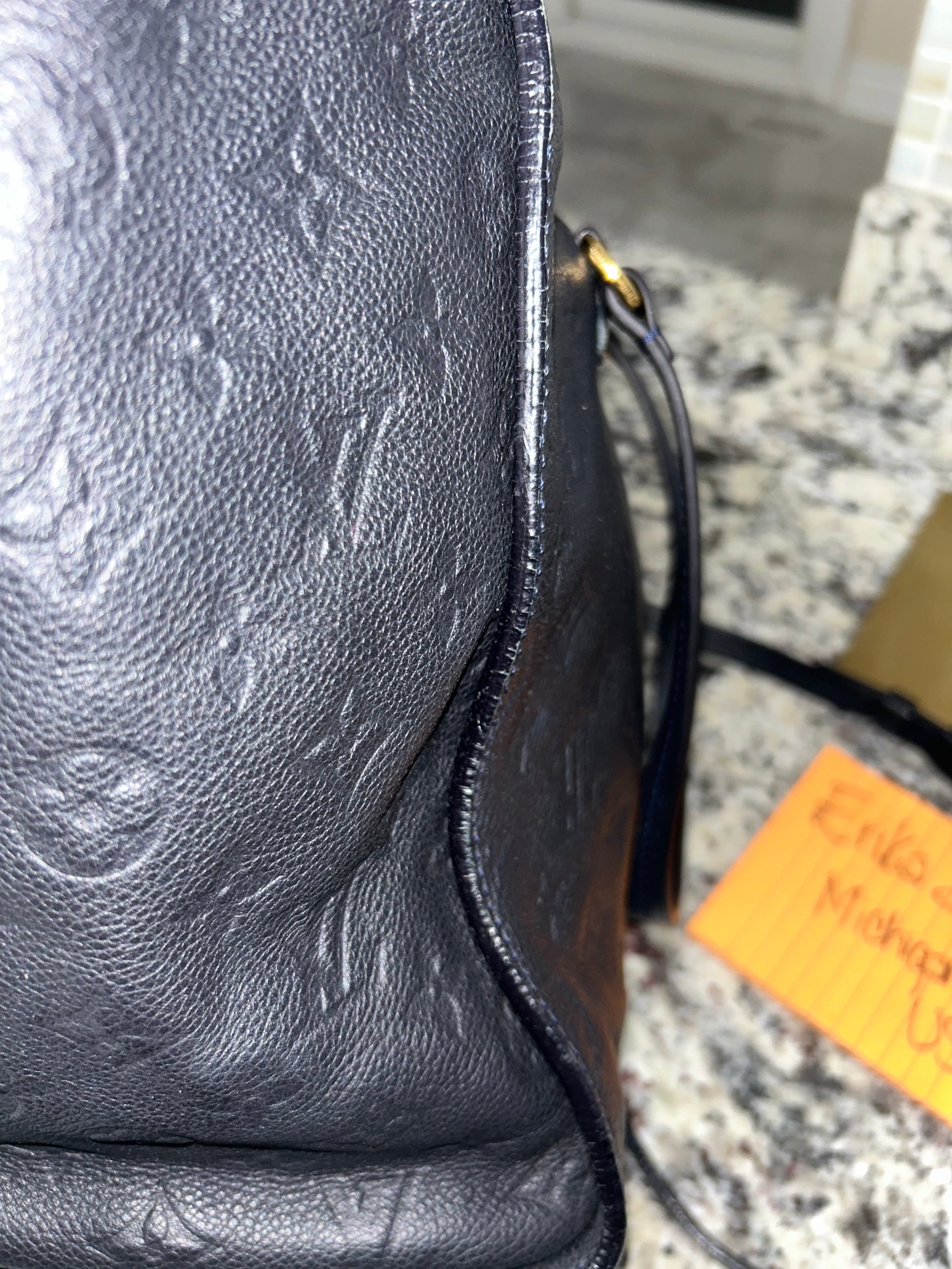 LV Lumineuse Navy Bag