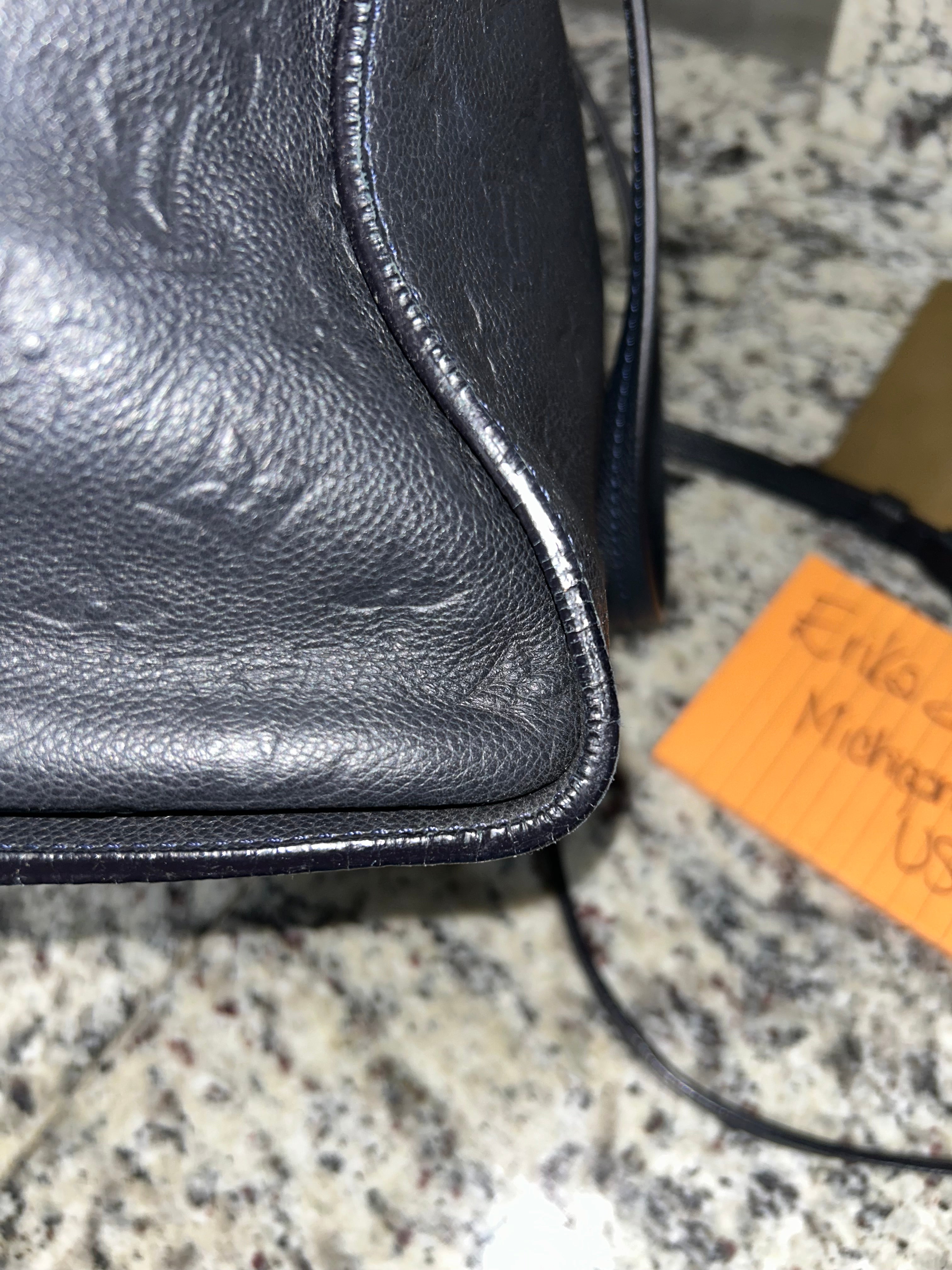 LV Lumineuse Navy Bag