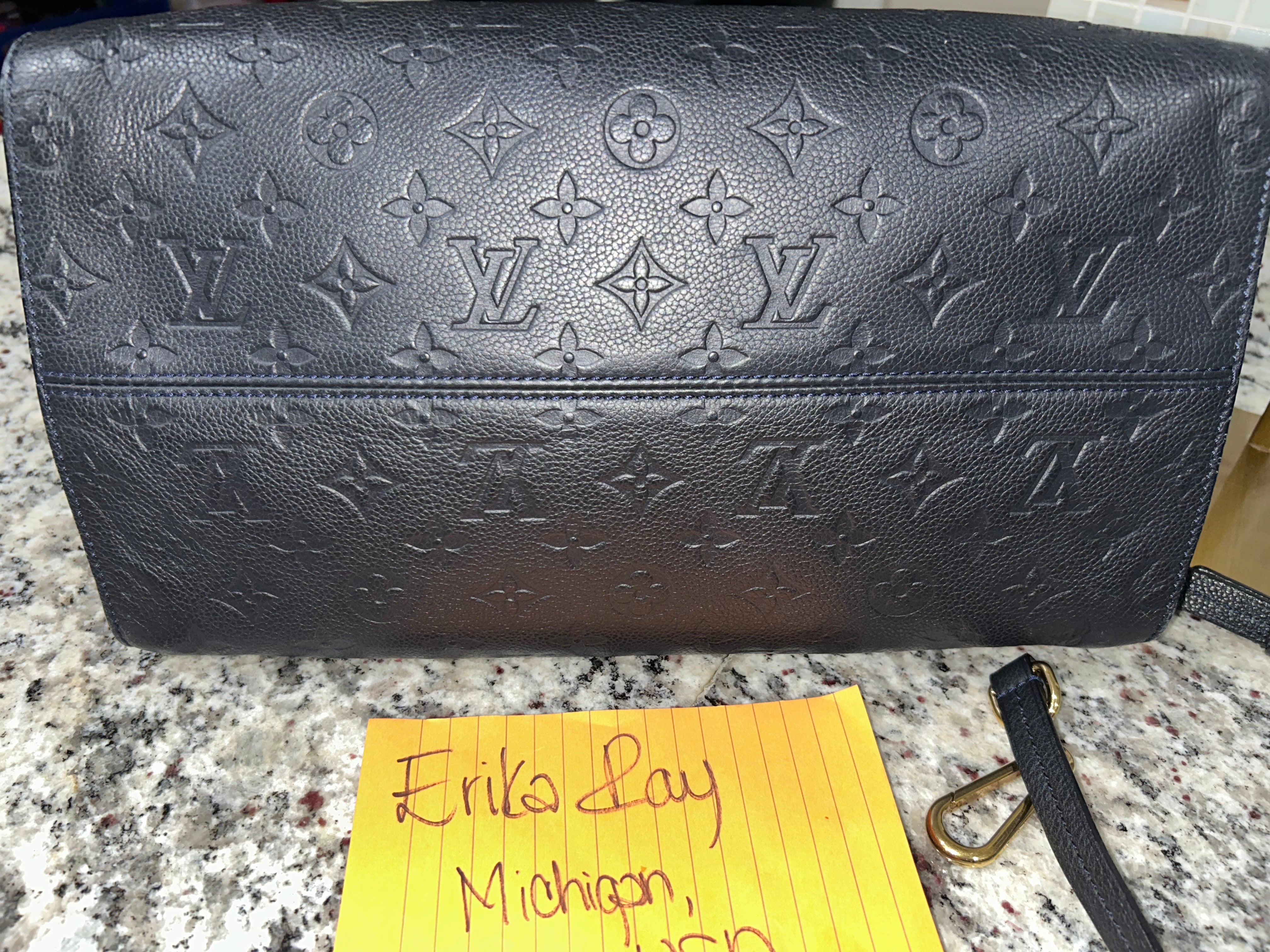 LV Lumineuse Navy Bag