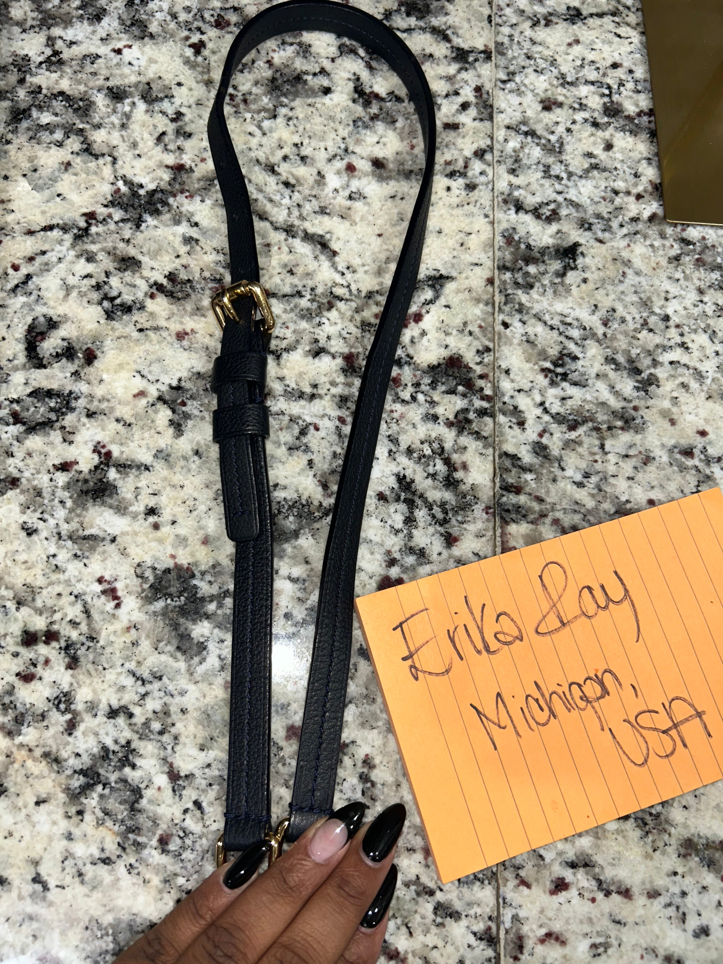 LV Lumineuse Navy Bag