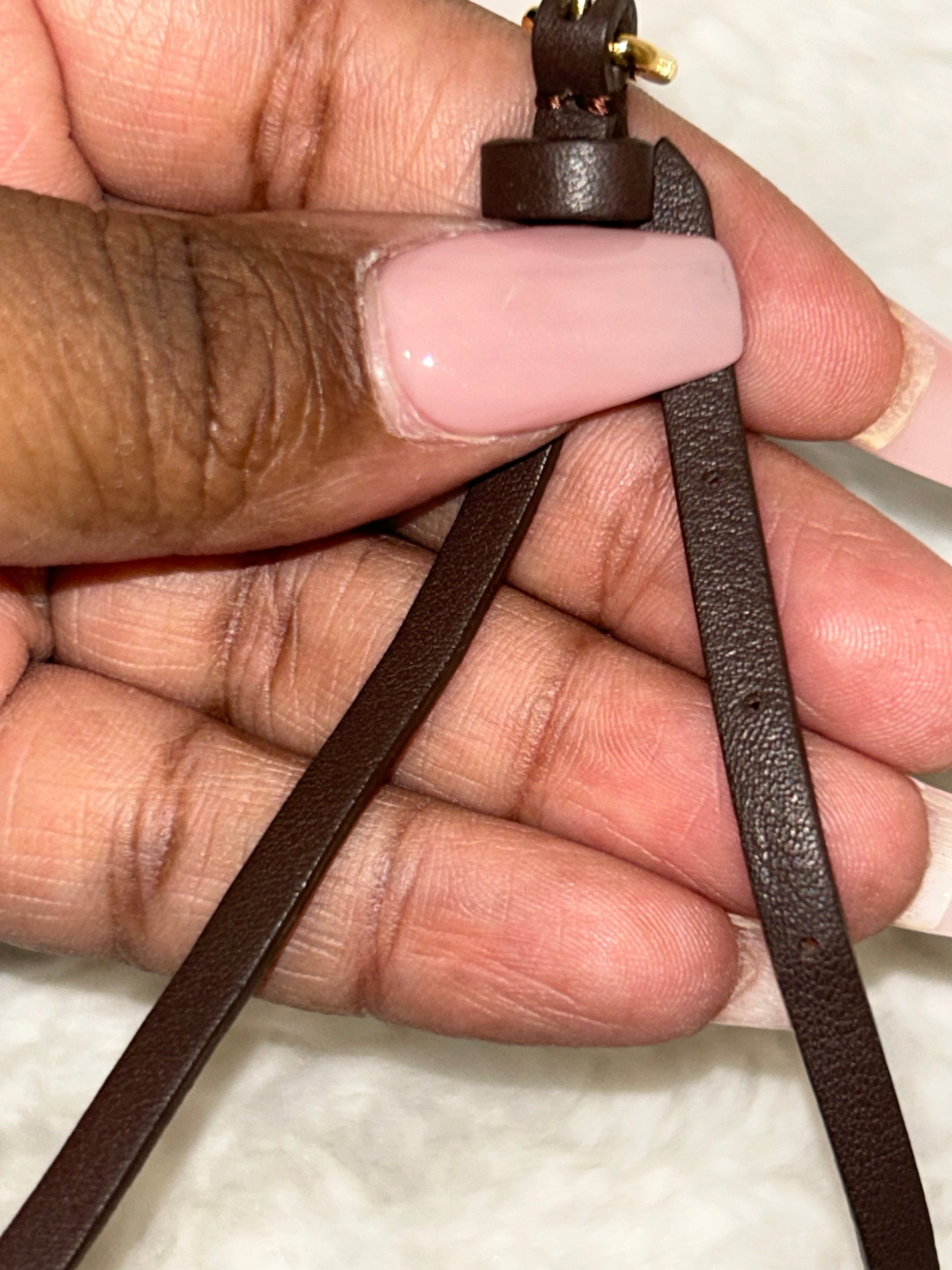 Fendi Brown Wrap Bracelet