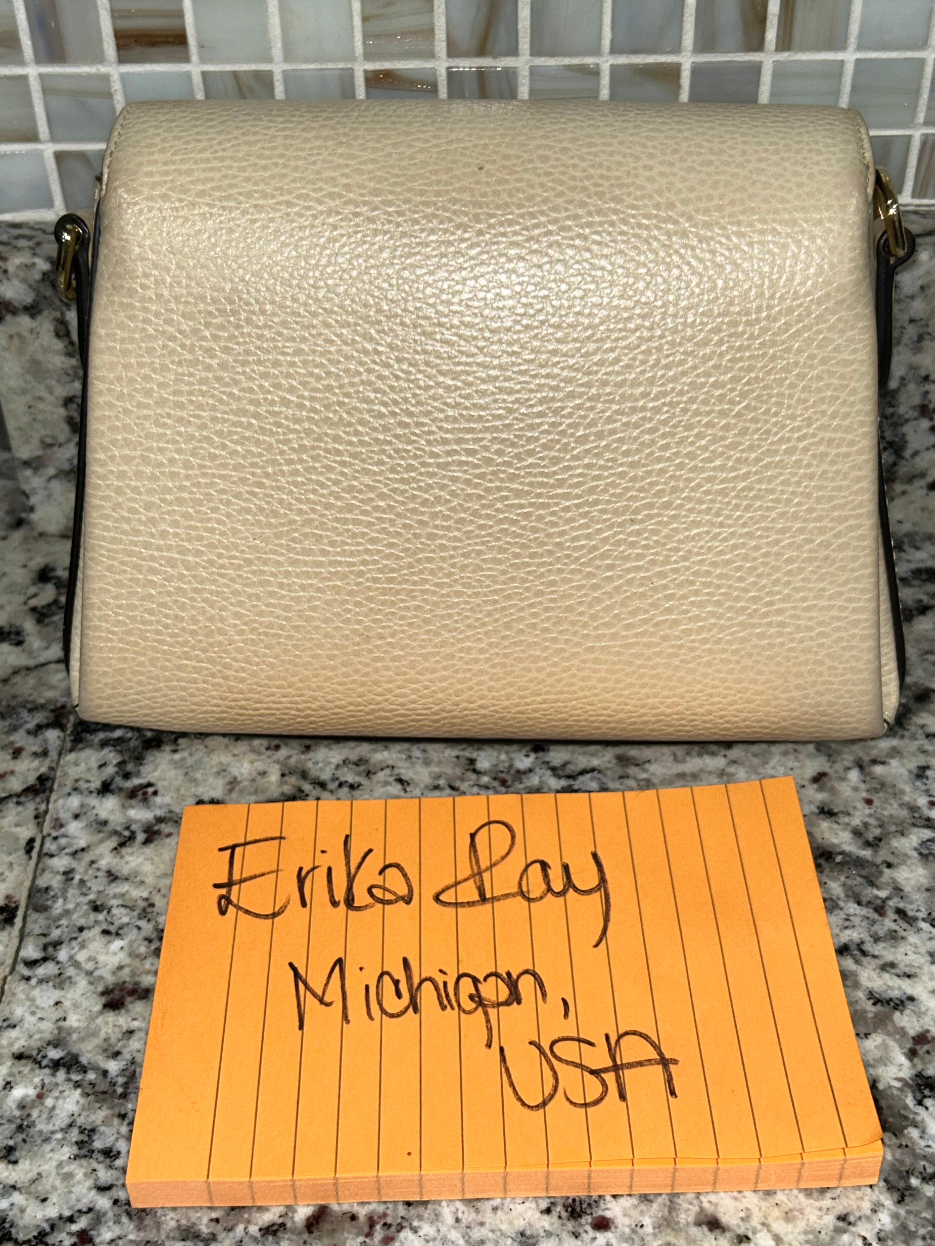 Gucci Cream Interlocking Bag