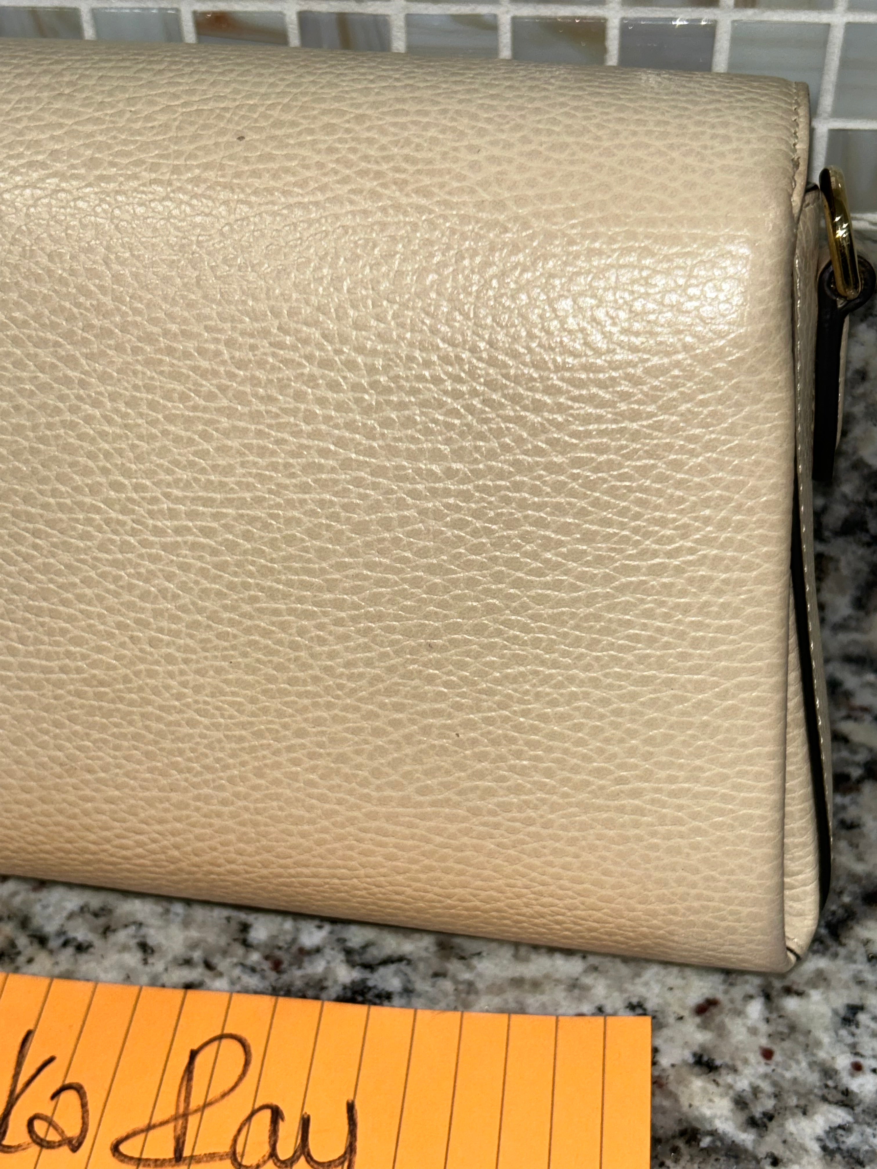 Gucci Cream Interlocking Bag