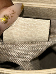 Gucci Cream Interlocking Bag