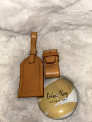 LV Luggage Tag & Poignet
