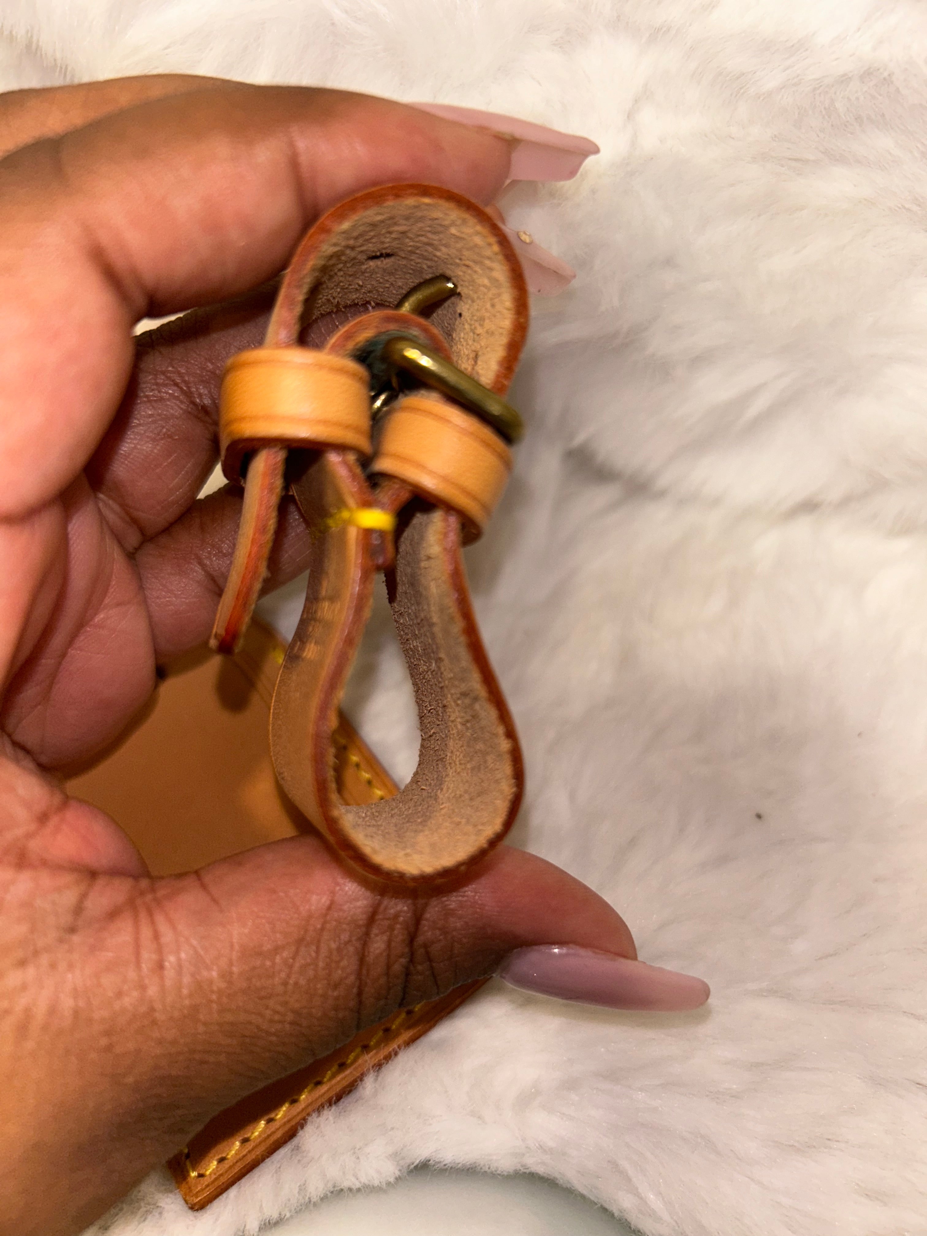 LV Luggage Tag & Poignet