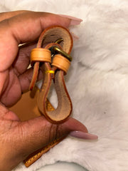 LV Luggage Tag & Poignet