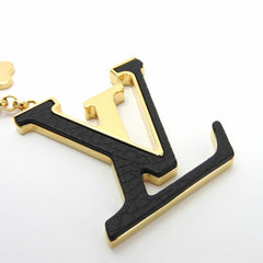 LV Porte Cles Black & Gold Capucine Key Charm