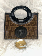Fendi Runaway Tote- BLACK