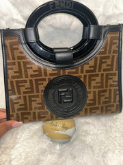 Fendi Runaway Tote- BLACK