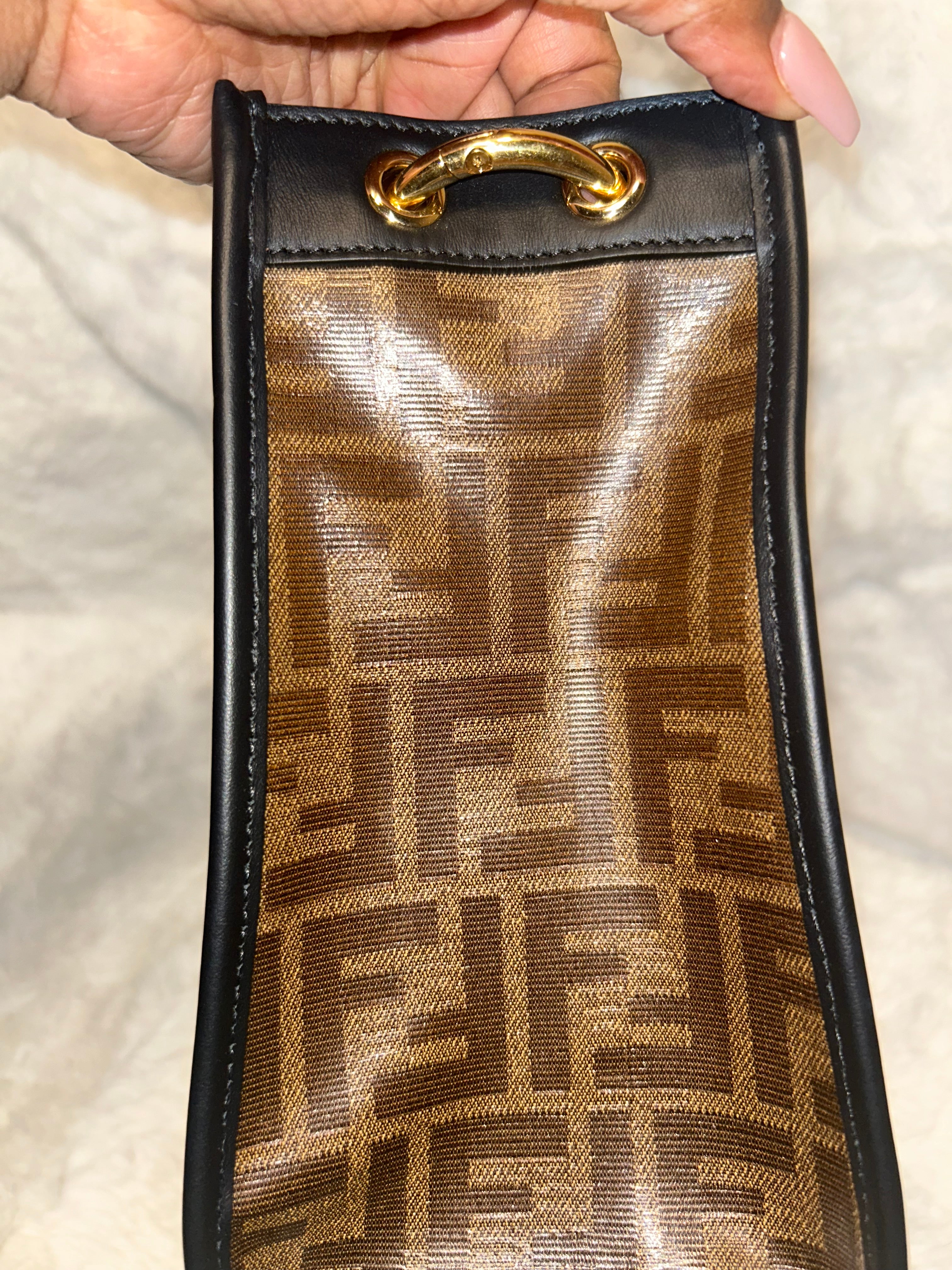 Fendi Runaway Tote- BLACK