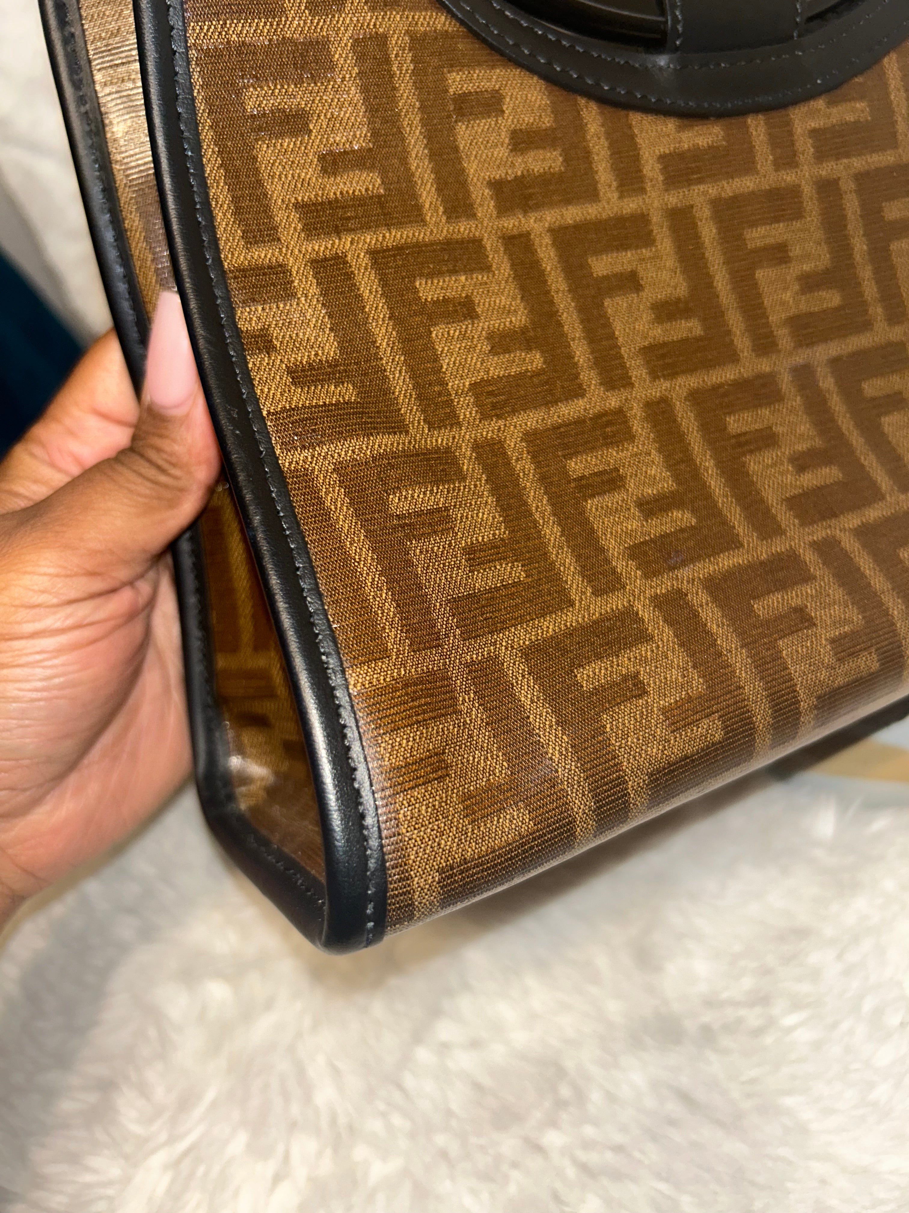 Fendi Runaway Tote- BLACK