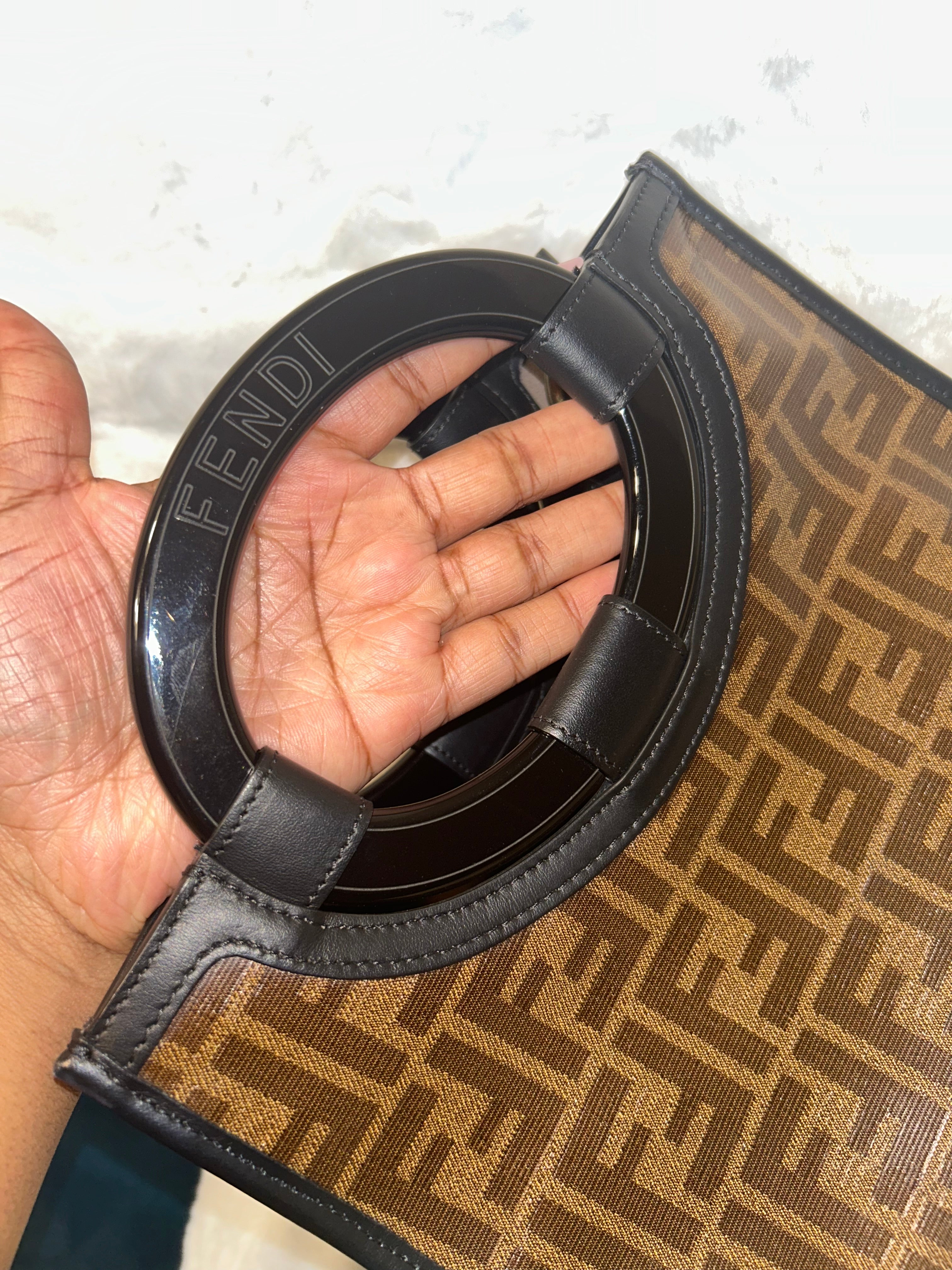 Fendi Runaway Tote- BLACK