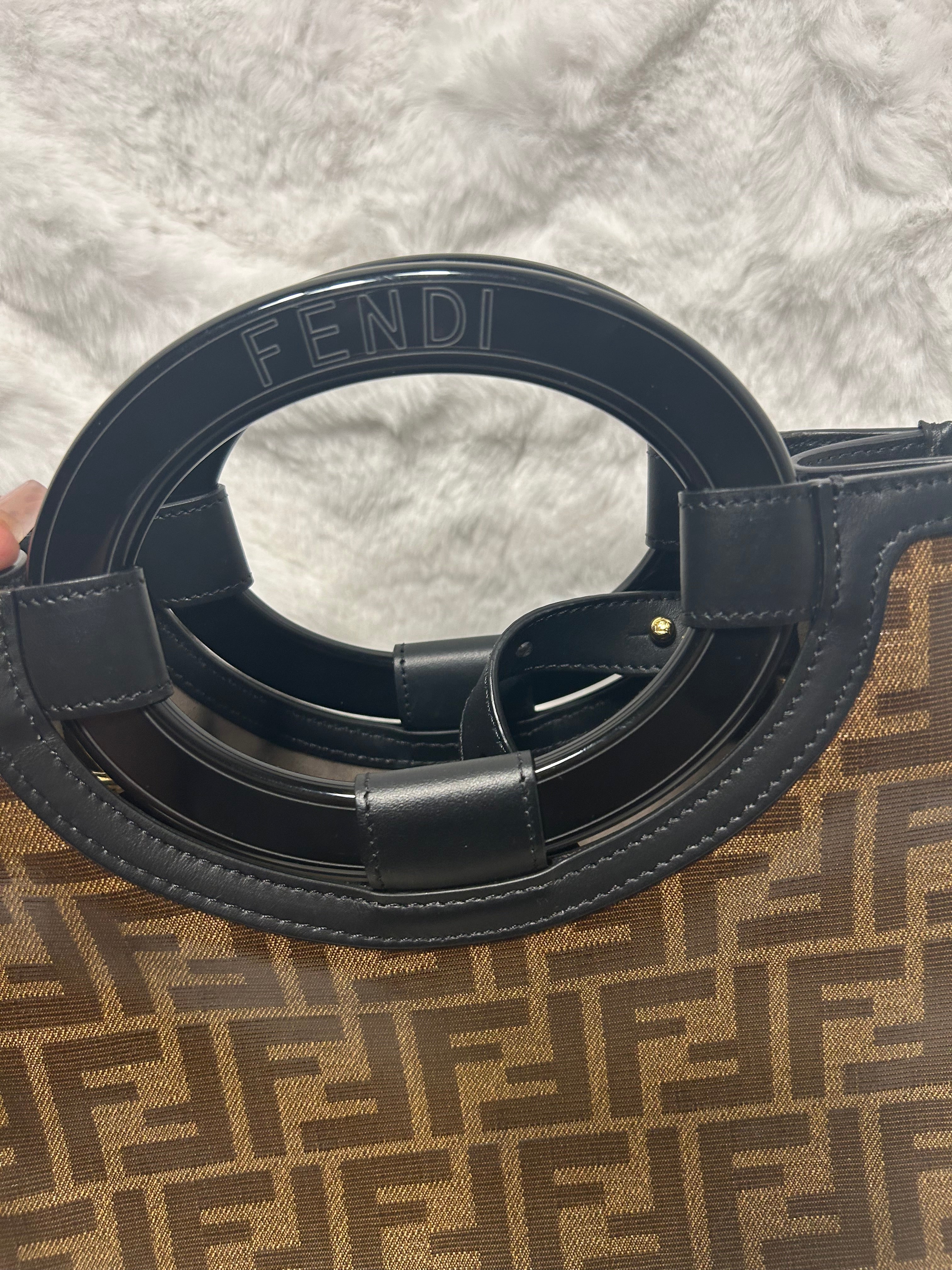 Fendi Runaway Tote- BLACK