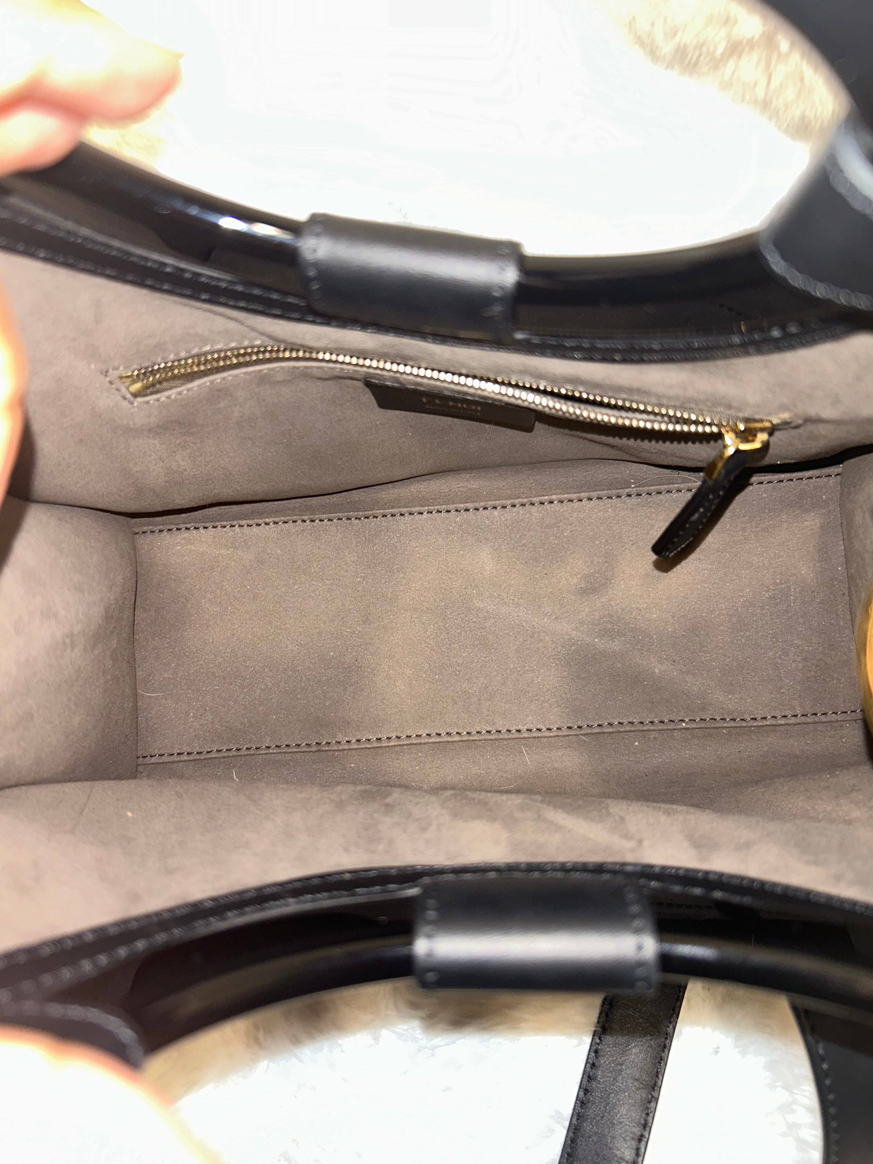 Fendi Runaway Tote- BLACK