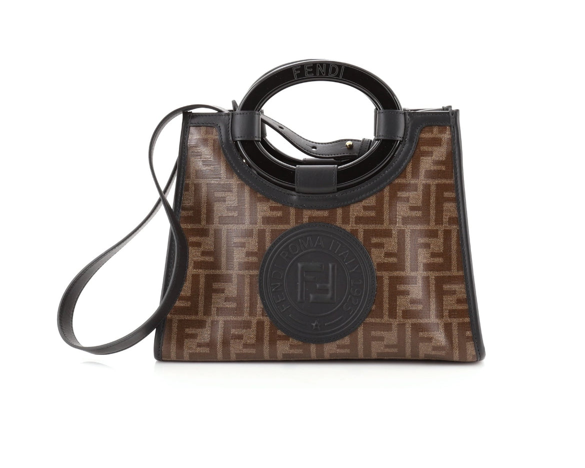 Fendi Runaway Tote- BLACK