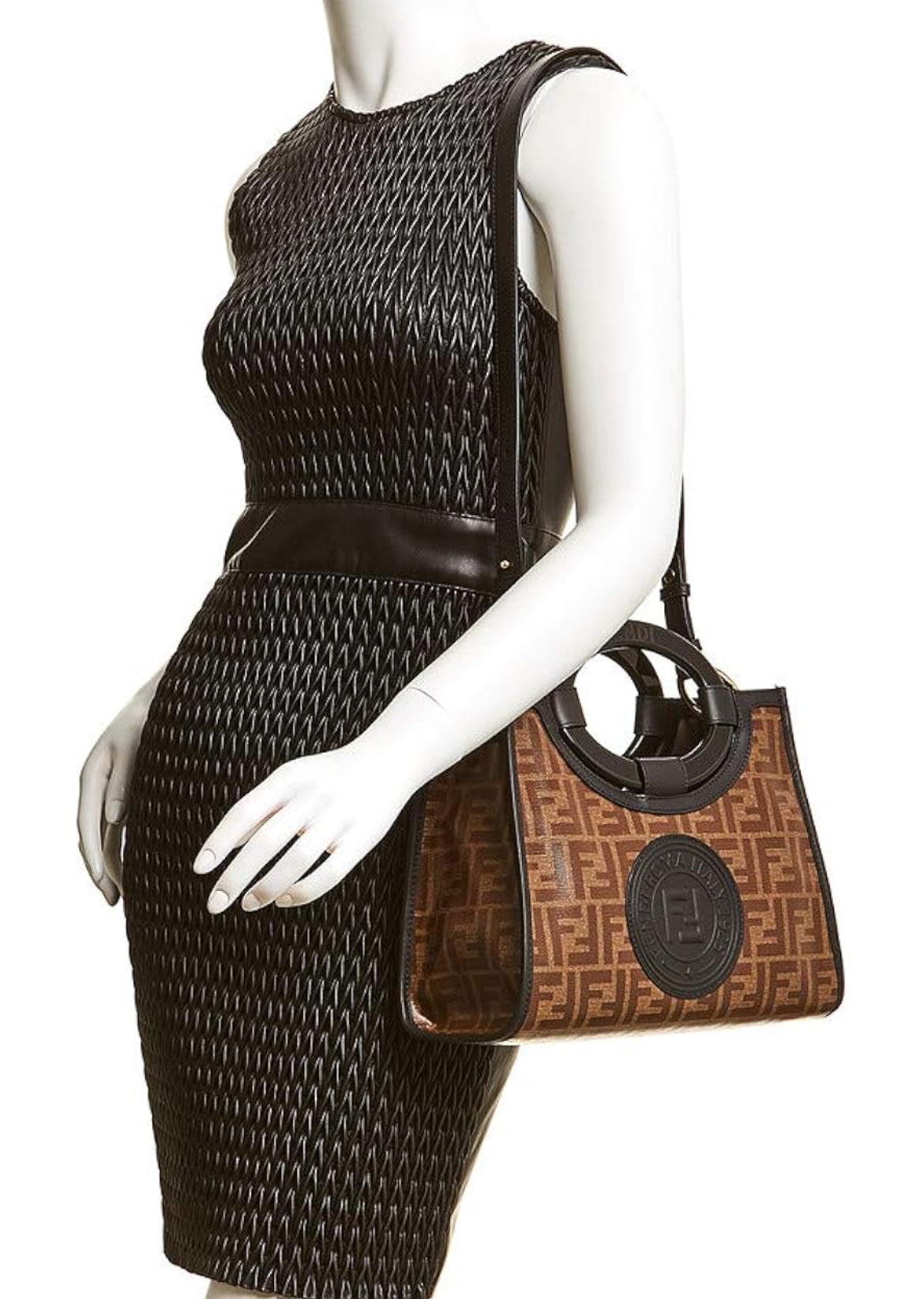 Fendi Runaway Tote- BLACK