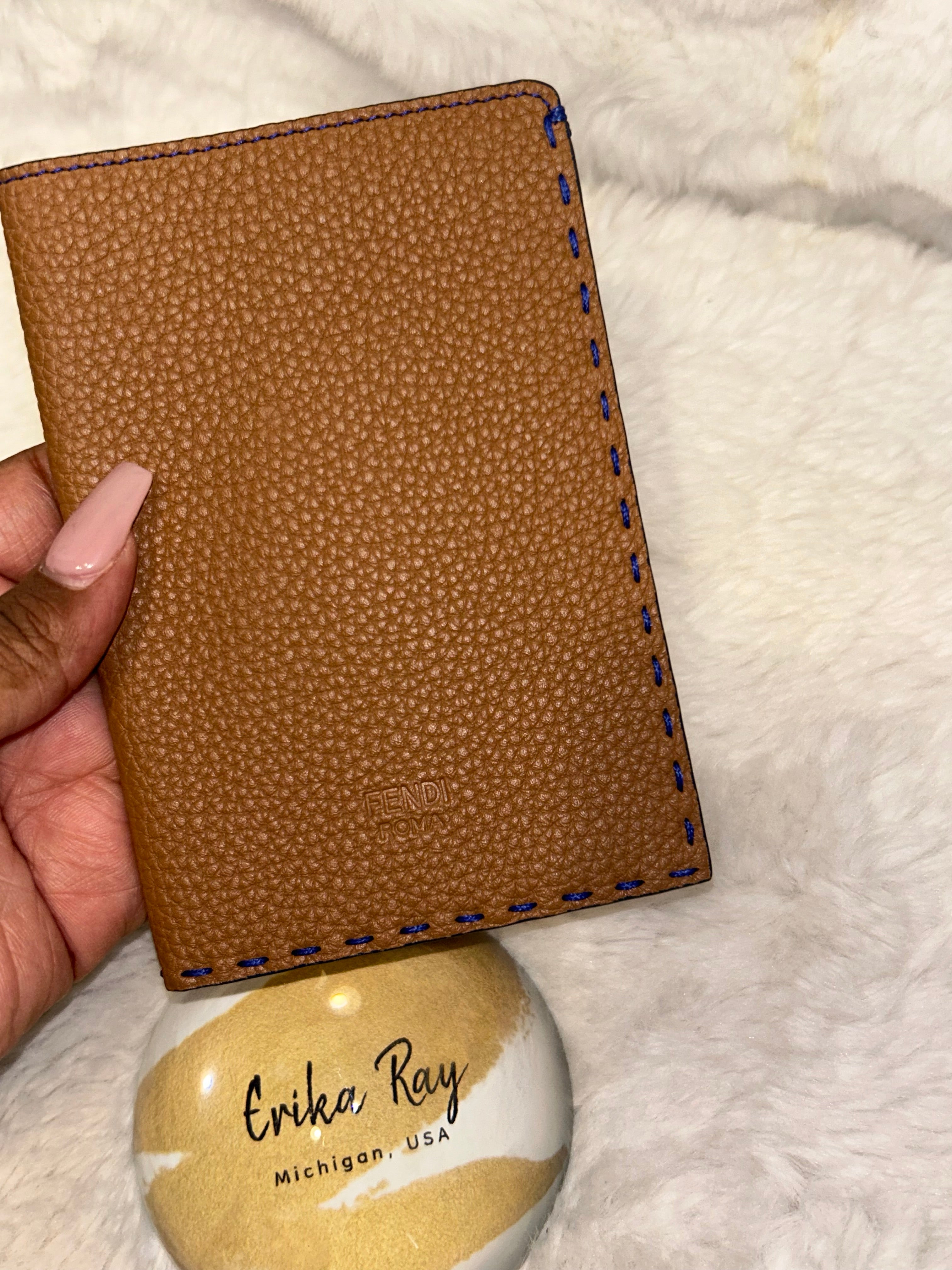 Fendi Roma Passport Holder