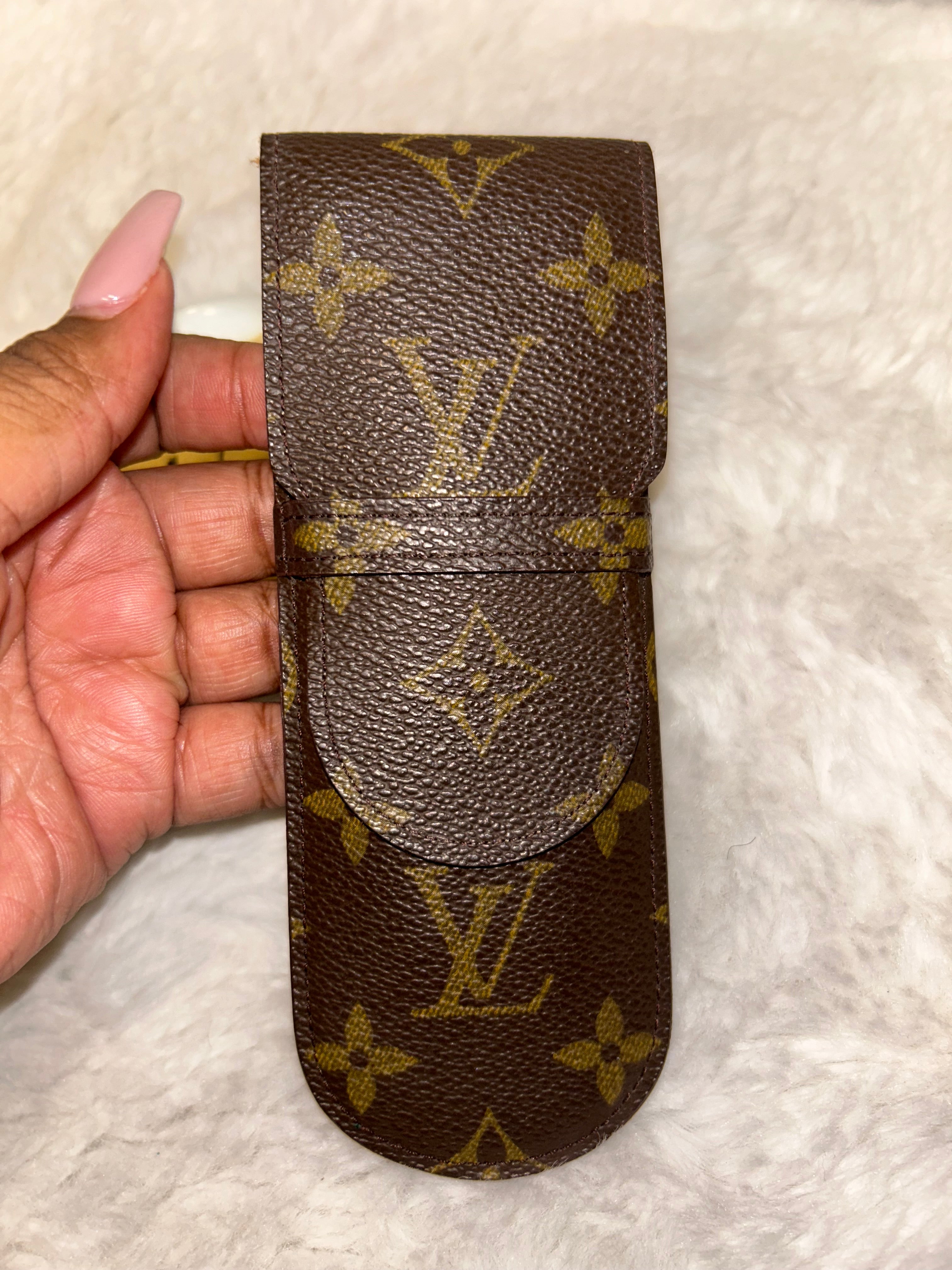 LV Monogram Pen Case