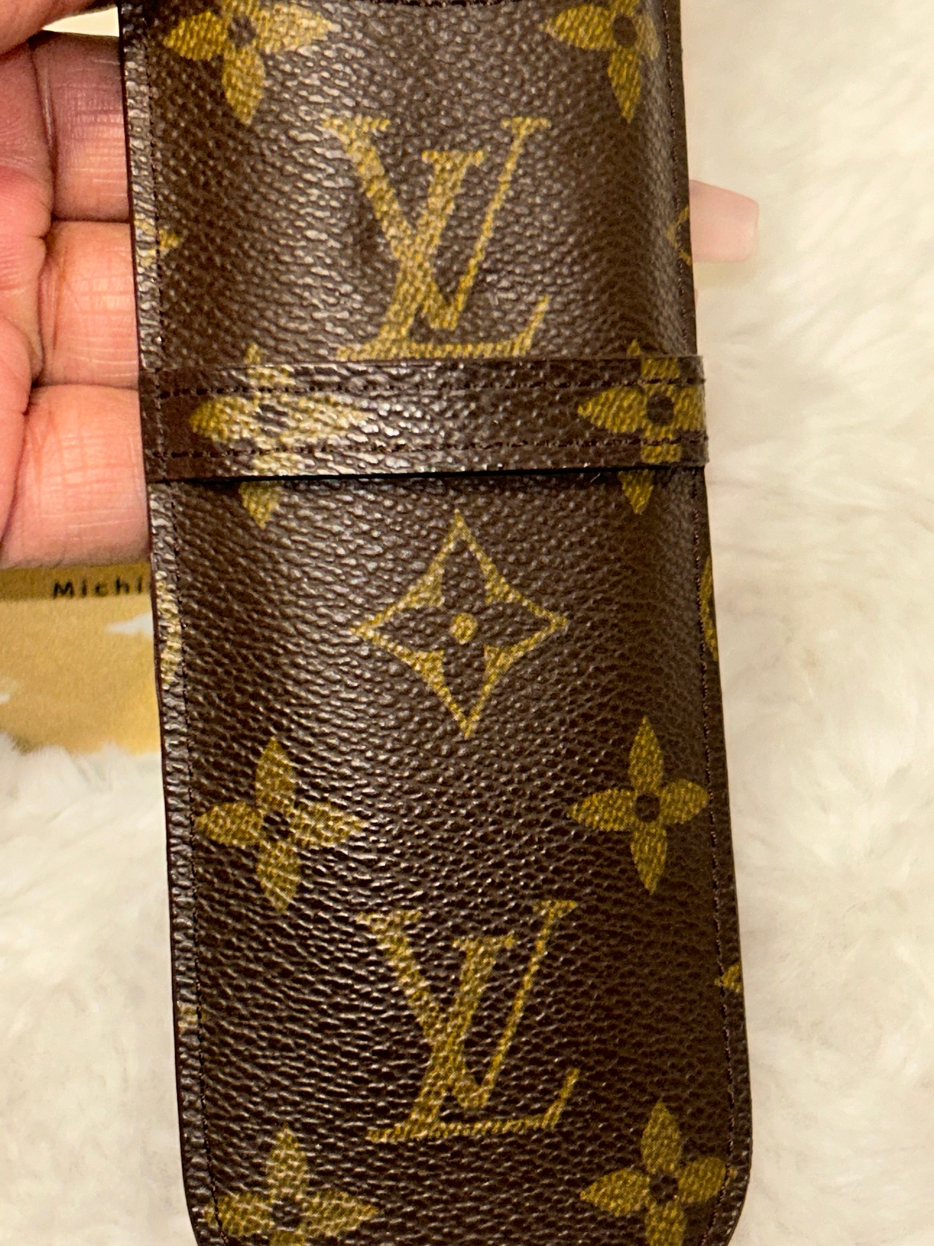 LV Monogram Pen Case