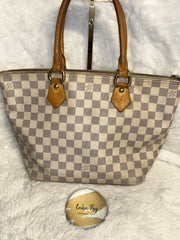 LV Damier Azur Saleya PM