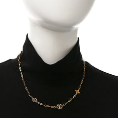 LV Forever Young Station Gold Necklace