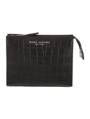 Marc Jacobs Embossed Croc Clutch