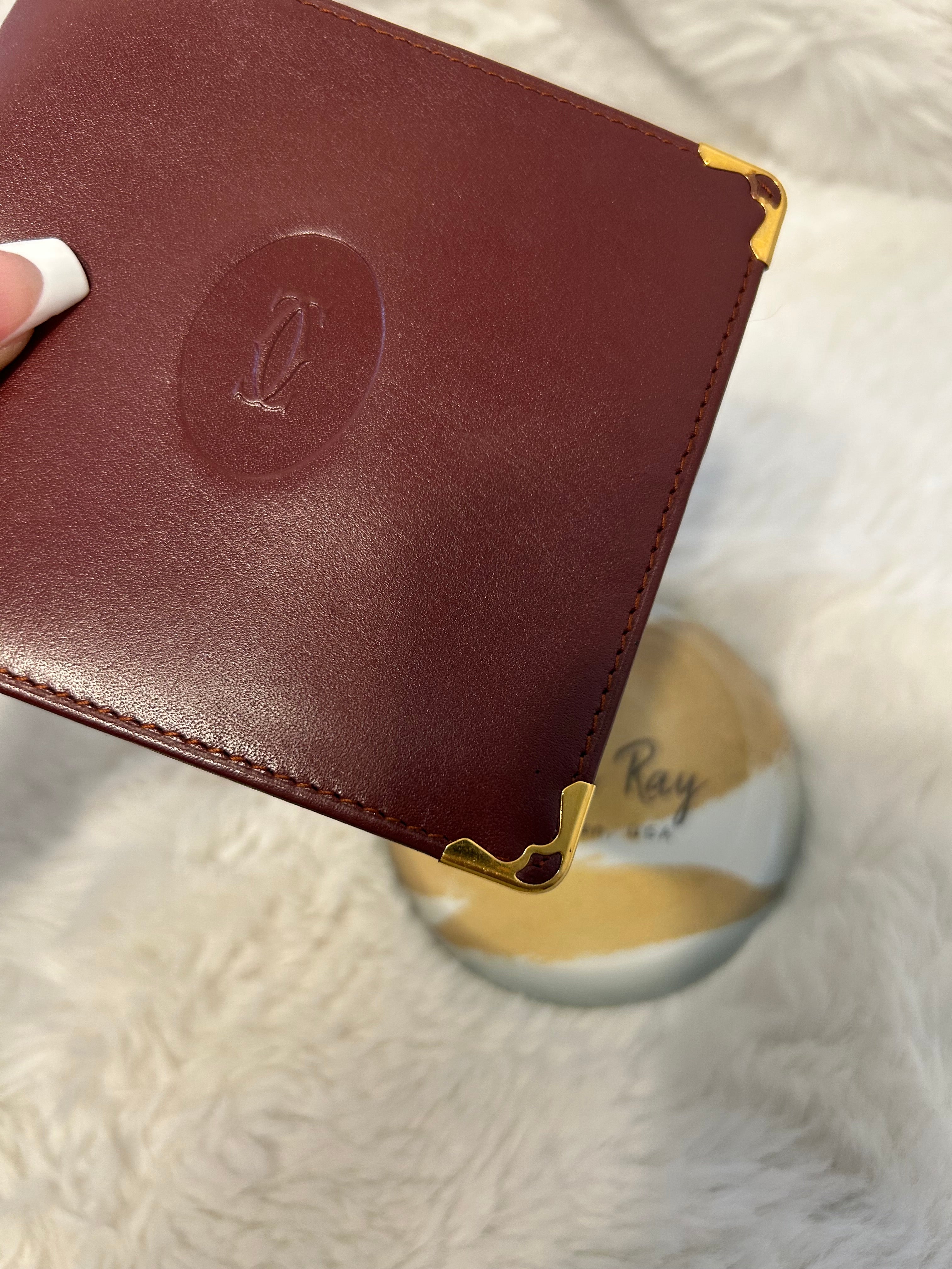 Cartier Burgundy Men’s Wallet