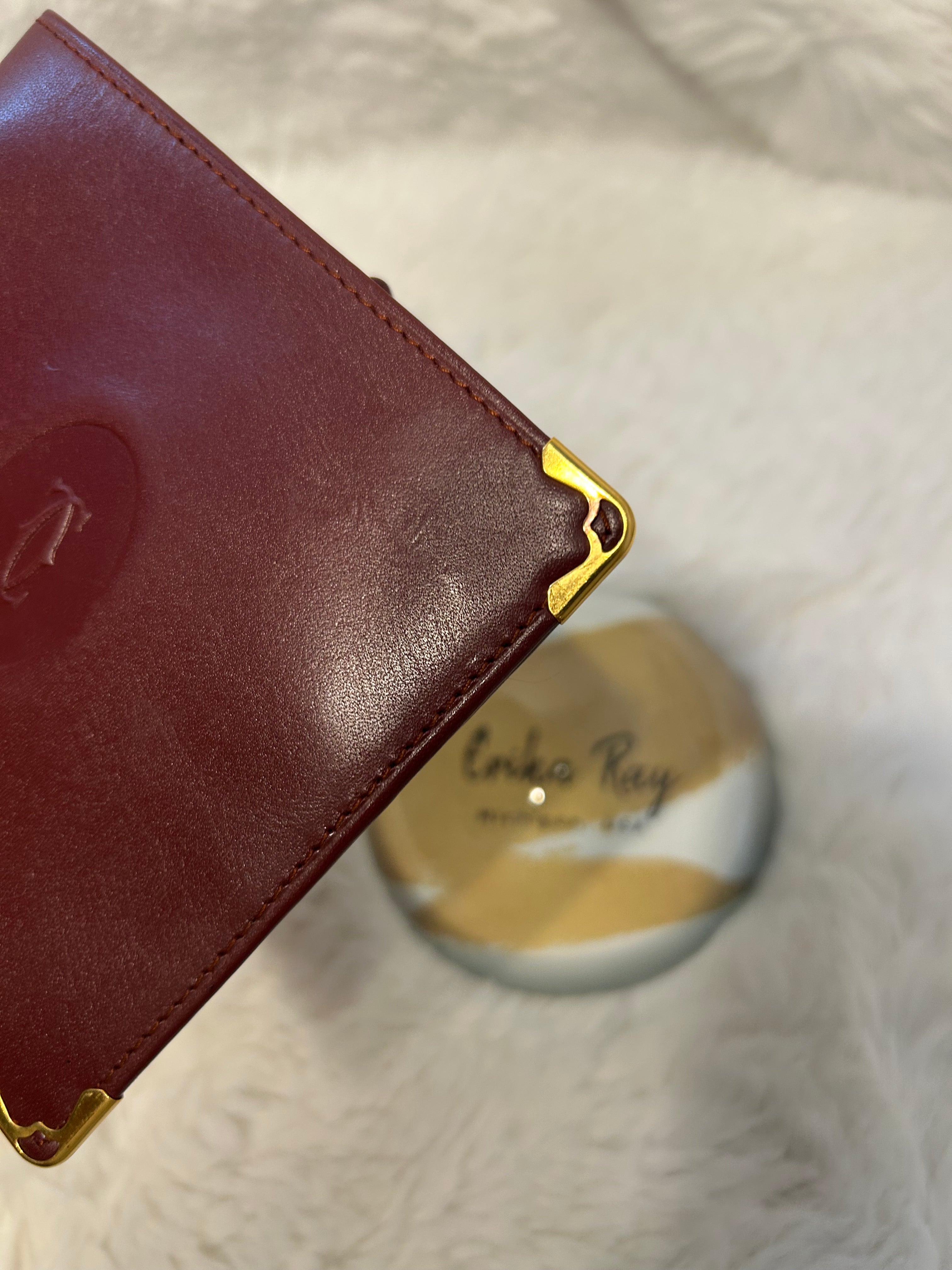Cartier Burgundy Men’s Wallet