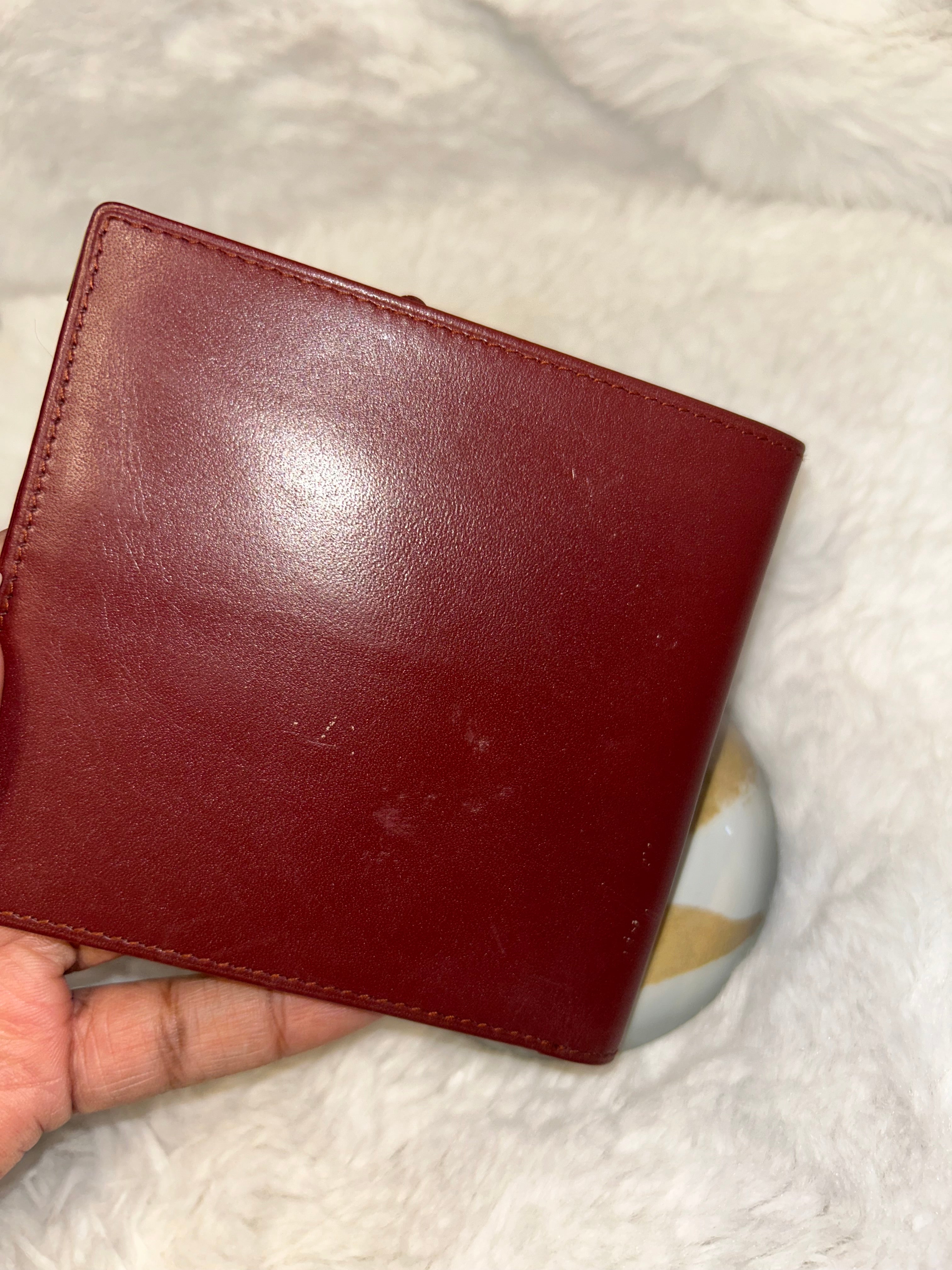 Cartier Burgundy Men’s Wallet