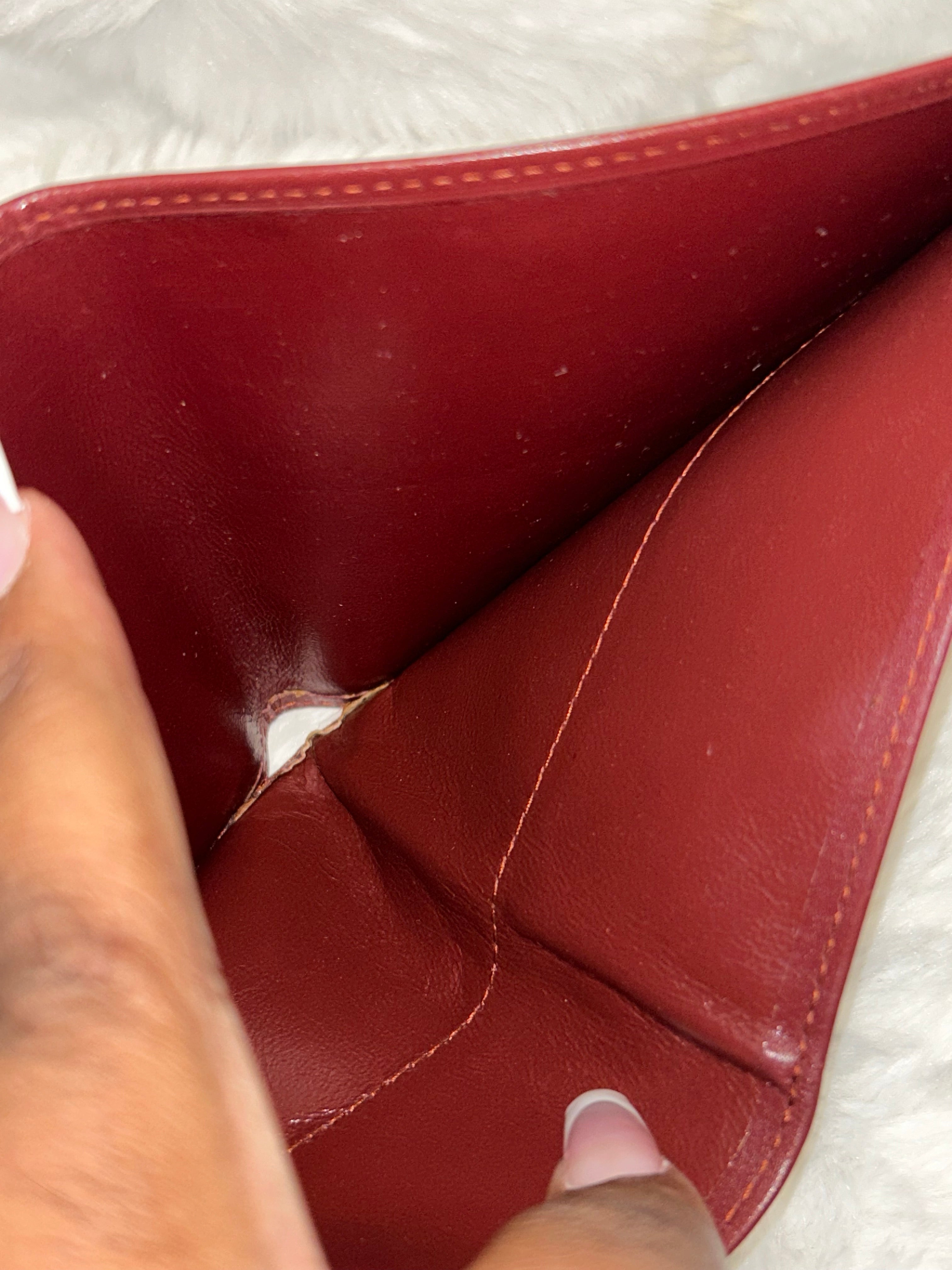 Cartier Burgundy Men’s Wallet